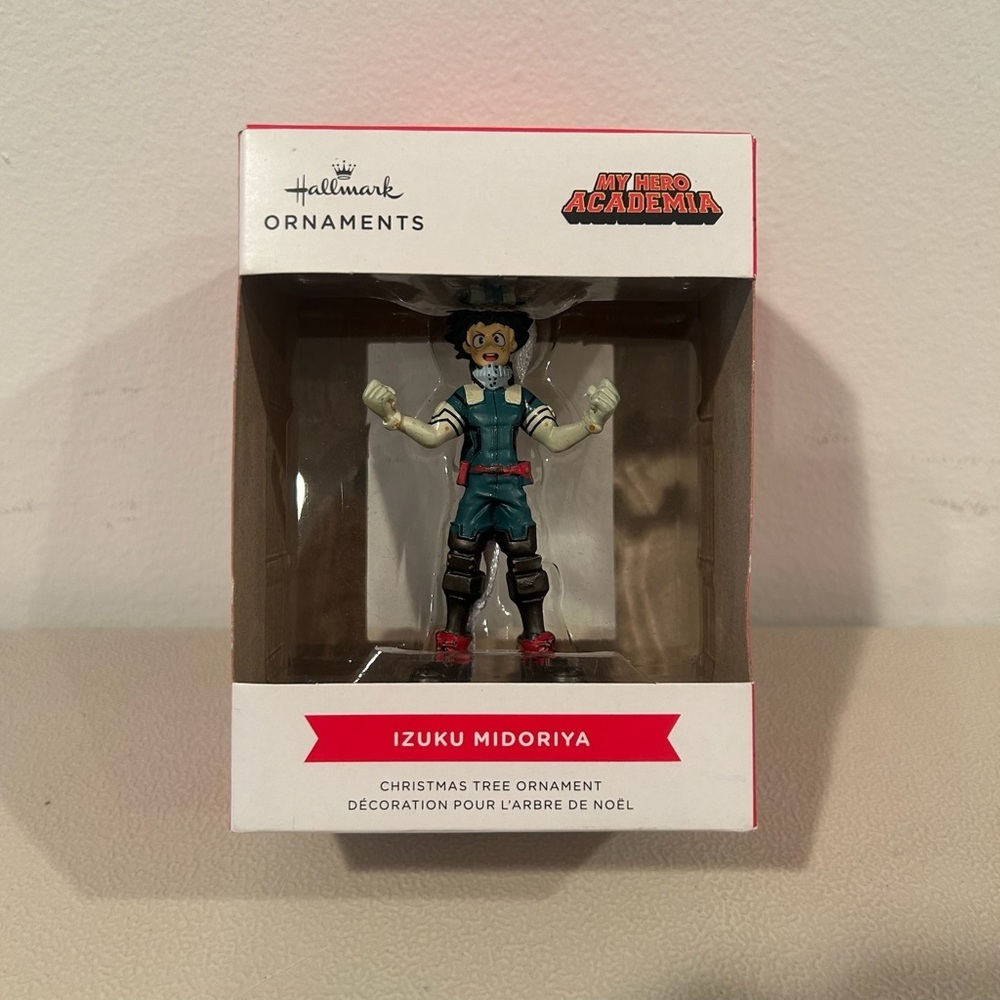 Hallmark My Hero Academia Izuku Midoriya Christmas Ornament NWT